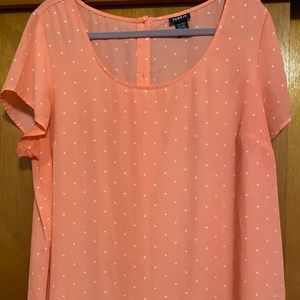 Torrid Polka Dot Blouse